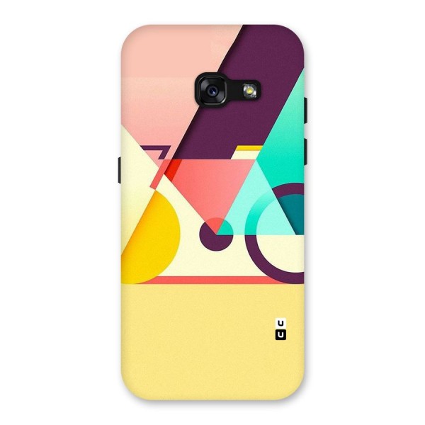 Abstract Cycle Back Case for Galaxy A3 (2017)