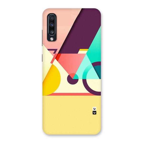 Abstract Cycle Back Case for Galaxy A70