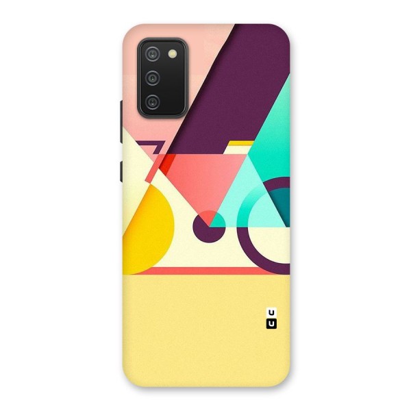 Abstract Cycle Back Case for Galaxy F02s