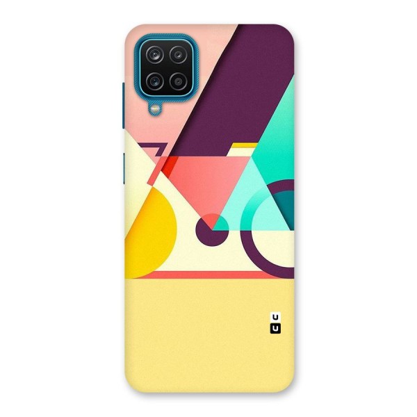 Abstract Cycle Back Case for Galaxy F12