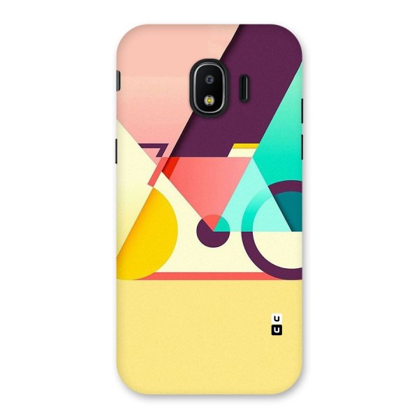 Abstract Cycle Back Case for Galaxy J2 Pro 2018