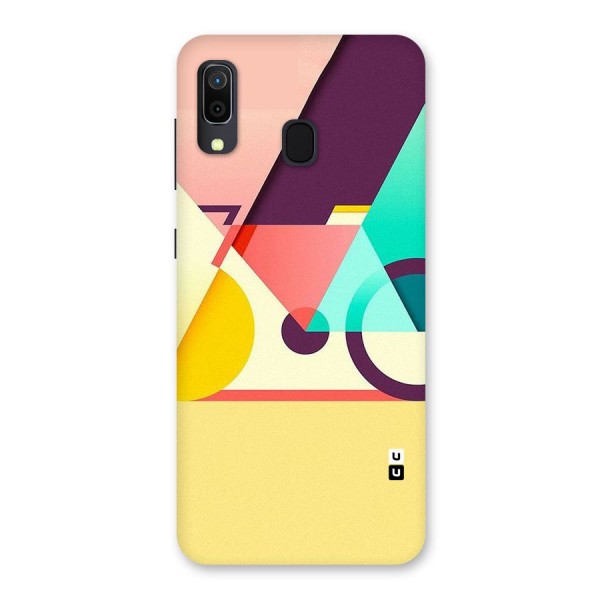 Abstract Cycle Back Case for Galaxy M10s