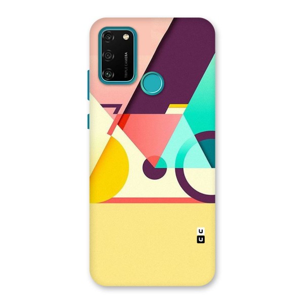 Abstract Cycle Back Case for Honor 9A