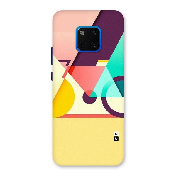 Abstract Cycle Back Case for Huawei Mate 20 Pro