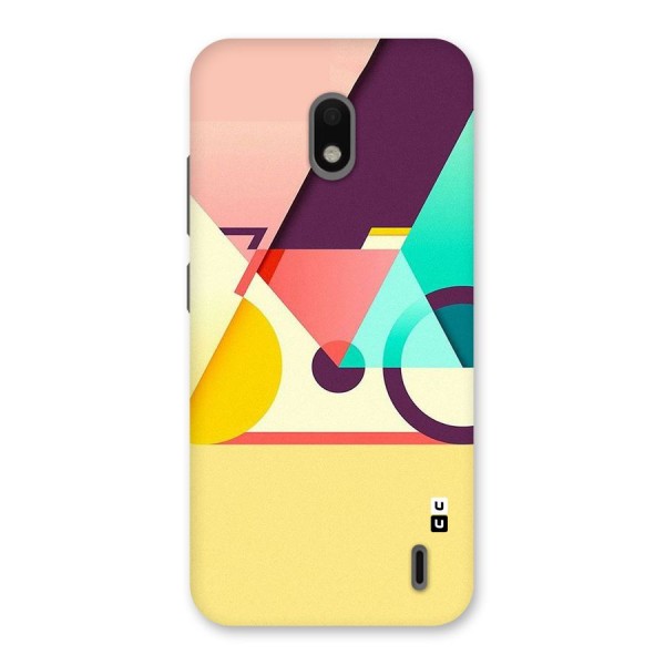 Abstract Cycle Back Case for Nokia 2.2