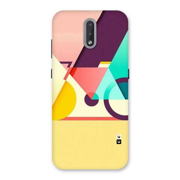 Abstract Cycle Back Case for Nokia 2.3