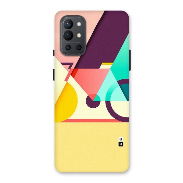 Abstract Cycle Back Case for OnePlus 9R