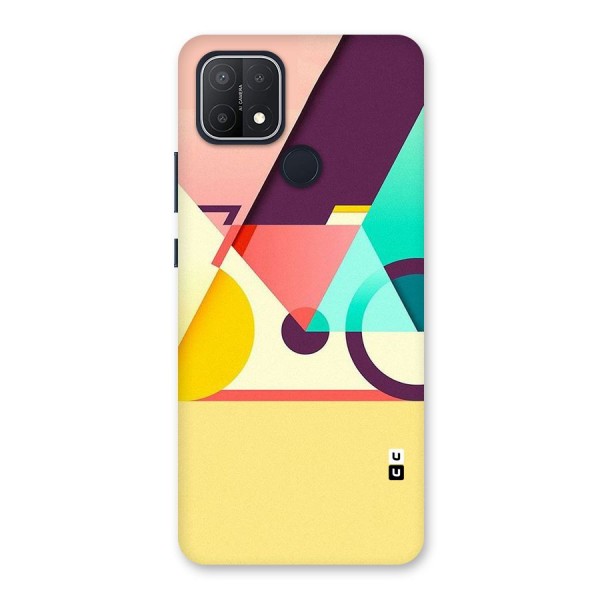 Abstract Cycle Back Case for Oppo A15