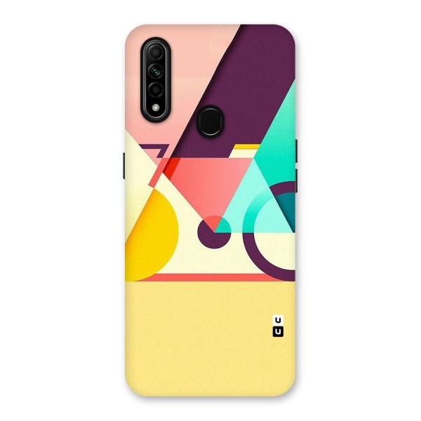 Abstract Cycle Back Case for Oppo A31
