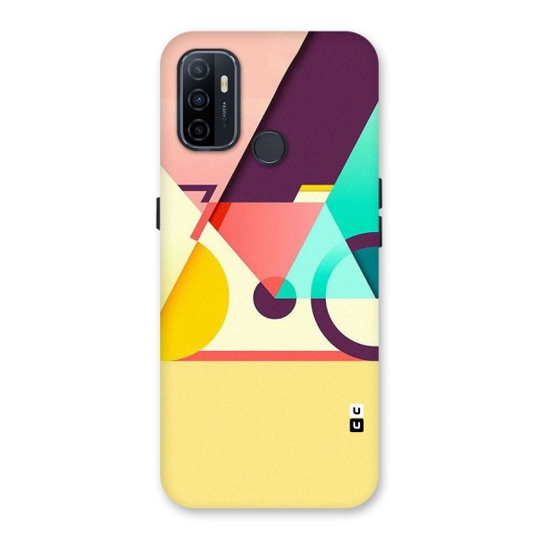 Abstract Cycle Back Case for Oppo A32