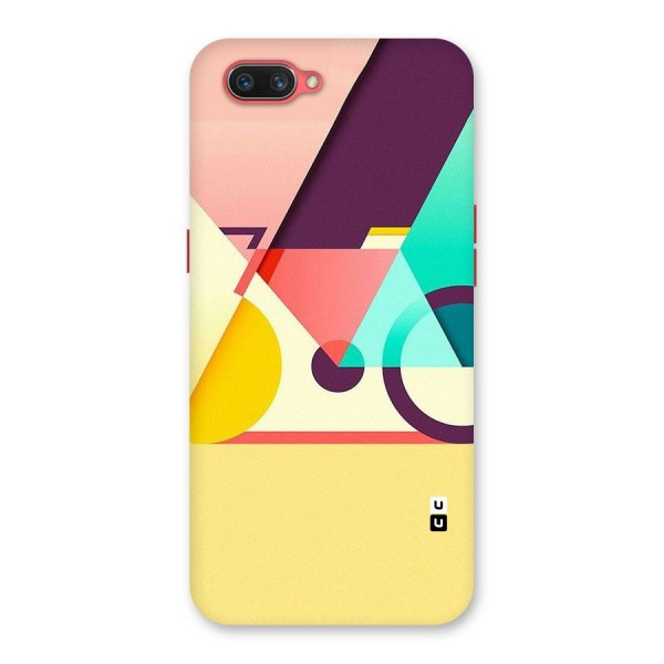 Abstract Cycle Back Case for Oppo A3s
