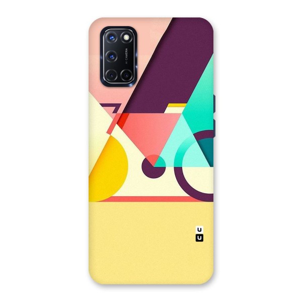 Abstract Cycle Back Case for Oppo A52