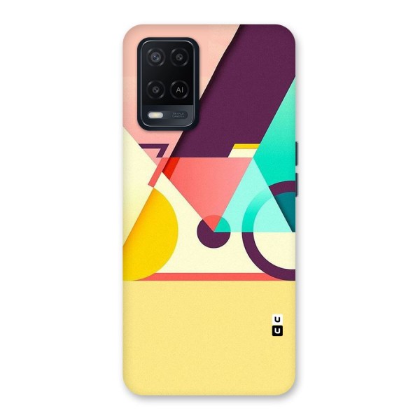 Abstract Cycle Back Case for Oppo A54