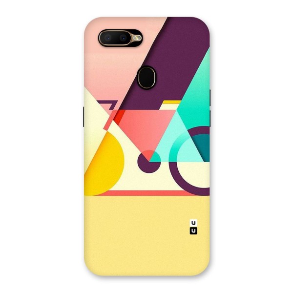 Abstract Cycle Back Case for Oppo A5s