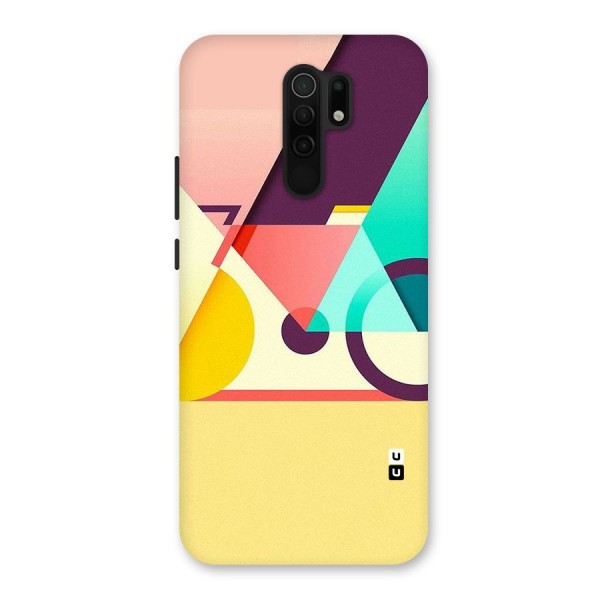 Abstract Cycle Back Case for Poco M2