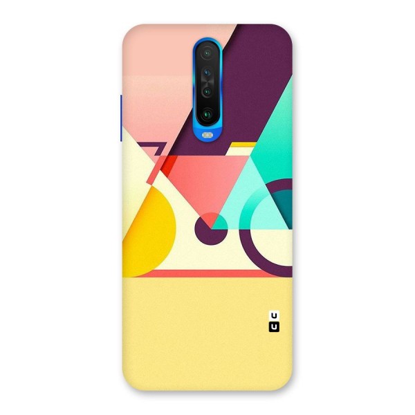 Abstract Cycle Back Case for Poco X2