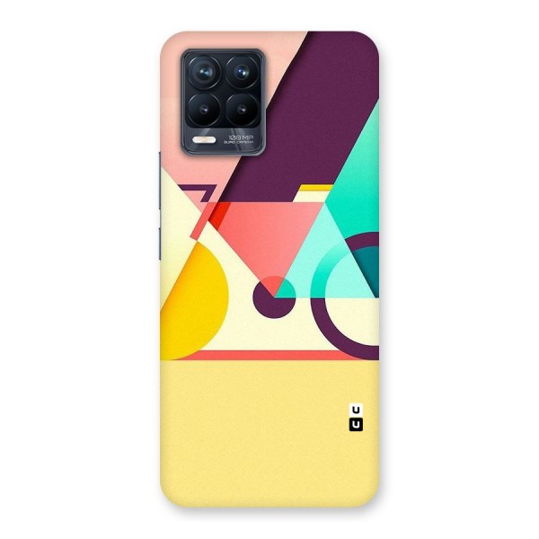 Abstract Cycle Back Case for Realme 8 Pro