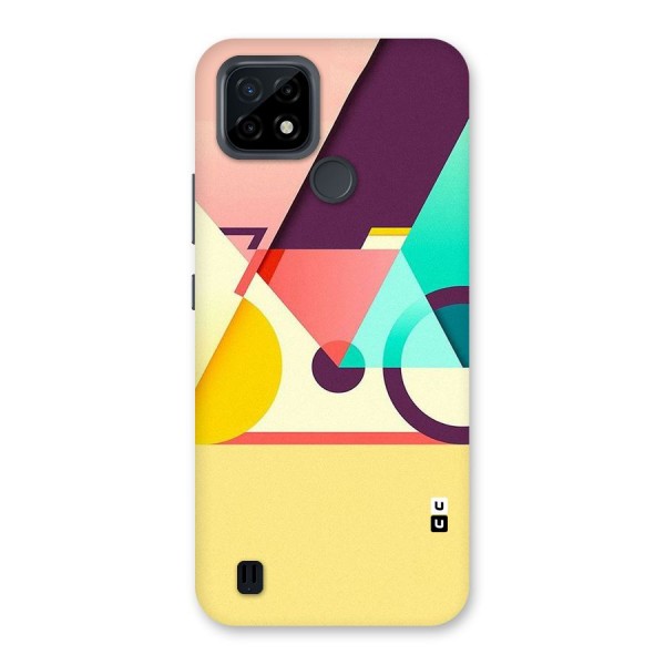 Abstract Cycle Back Case for Realme C21