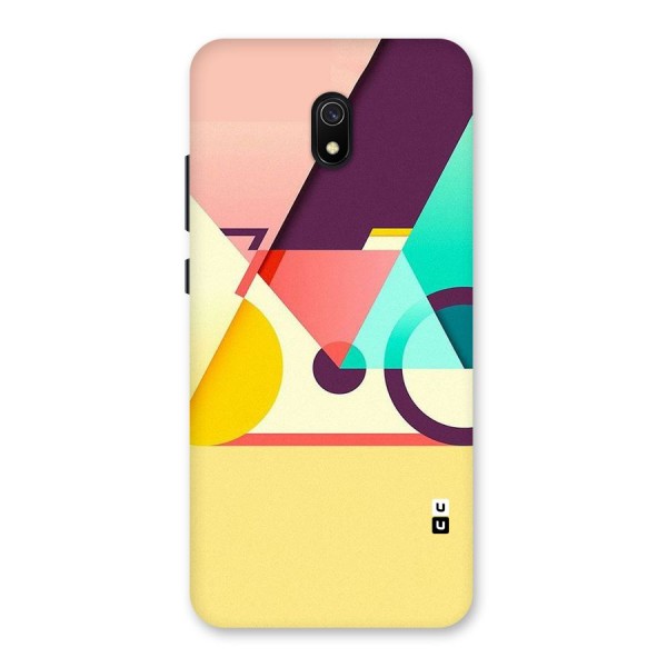 Abstract Cycle Back Case for Redmi 8A