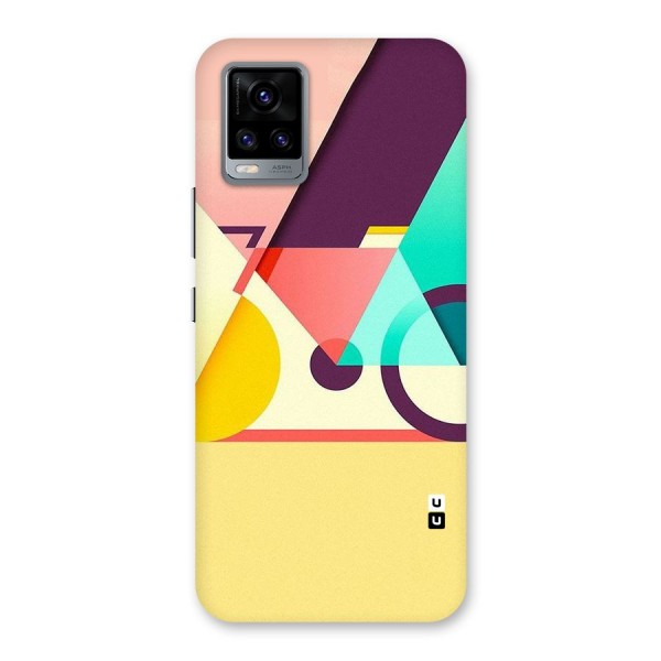 Abstract Cycle Back Case for Vivo V20