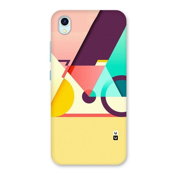 Abstract Cycle Back Case for Vivo Y1s
