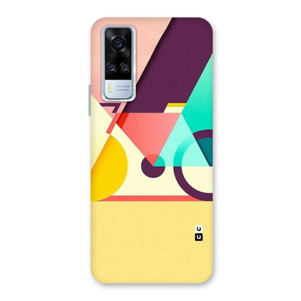 Abstract Cycle Back Case for Vivo Y31