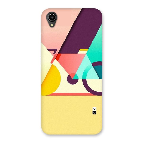 Abstract Cycle Back Case for Vivo Y90