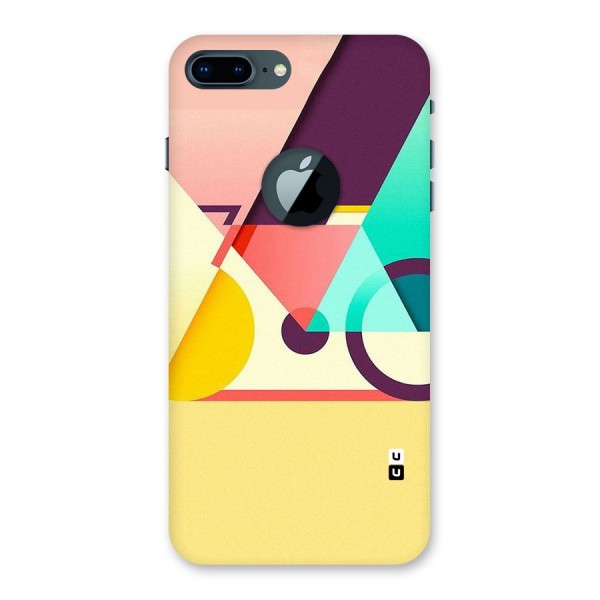 Abstract Cycle Back Case for iPhone 7 Plus Logo Cut