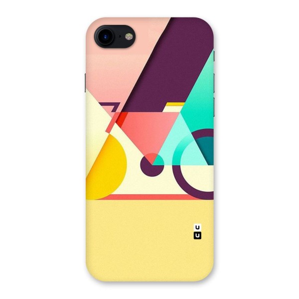 Abstract Cycle Back Case for iPhone SE 2020
