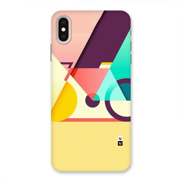 Abstract Cycle Back Case for iPhone XS Max