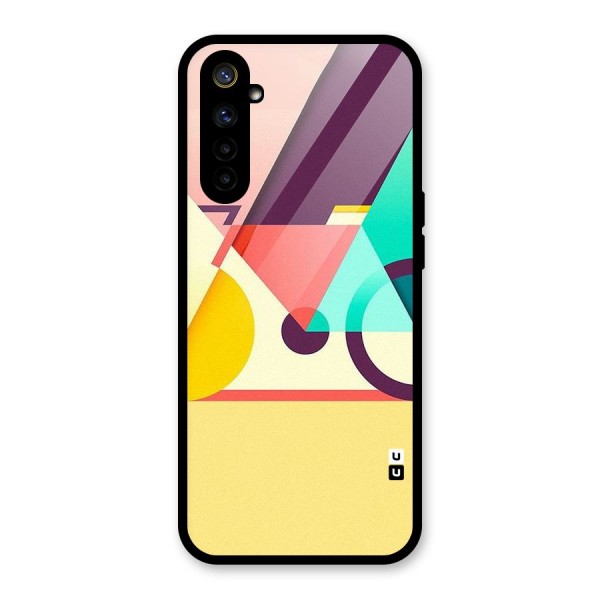 Abstract Cycle Glass Back Case for Realme 6