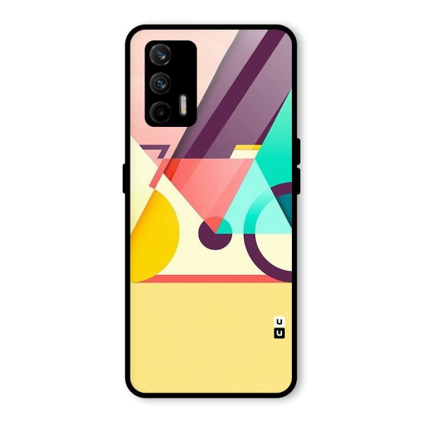 Abstract Cycle Glass Back Case for Realme GT 5G