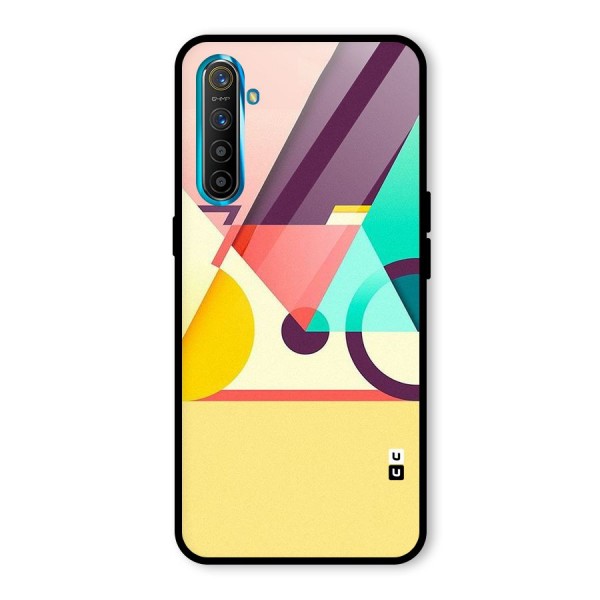 Abstract Cycle Glass Back Case for Realme XT