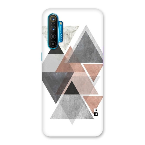 Abstract Diamond Pink Design Back Case for Realme XT