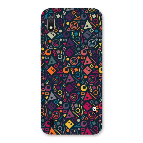 Abstract Figures Back Case for Galaxy A10