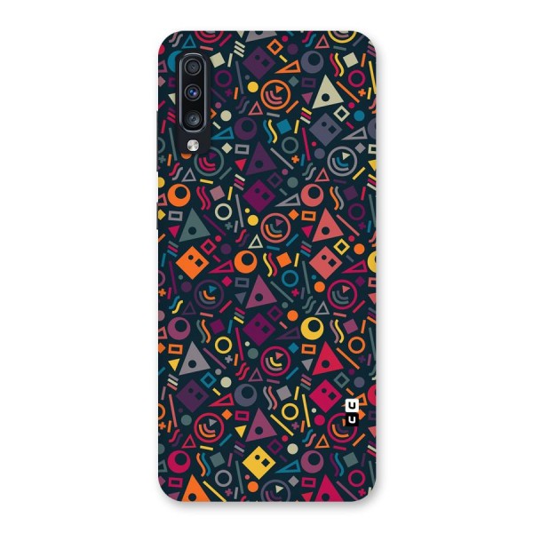 Abstract Figures Back Case for Galaxy A70