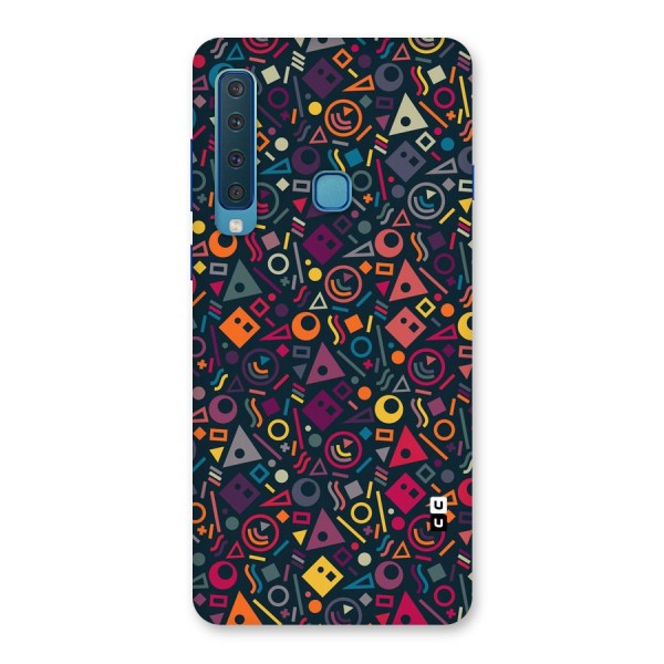 Abstract Figures Back Case for Galaxy A9 (2018)
