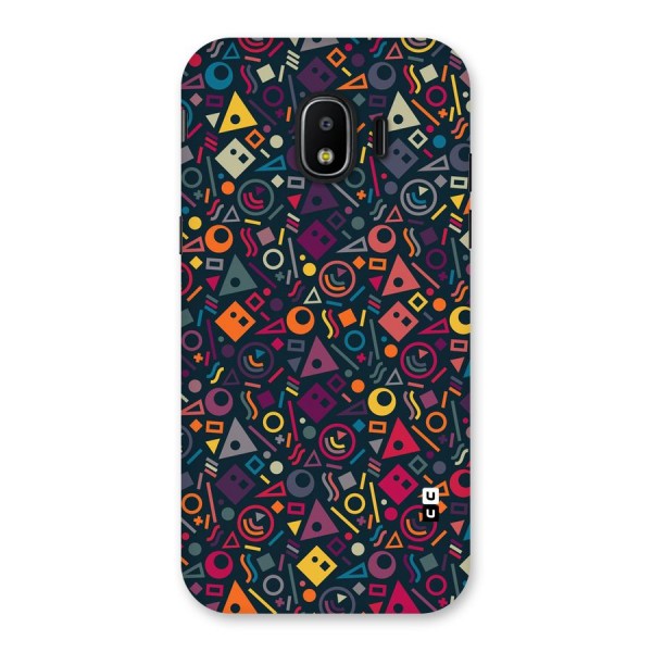 Abstract Figures Back Case for Galaxy J2 Pro 2018