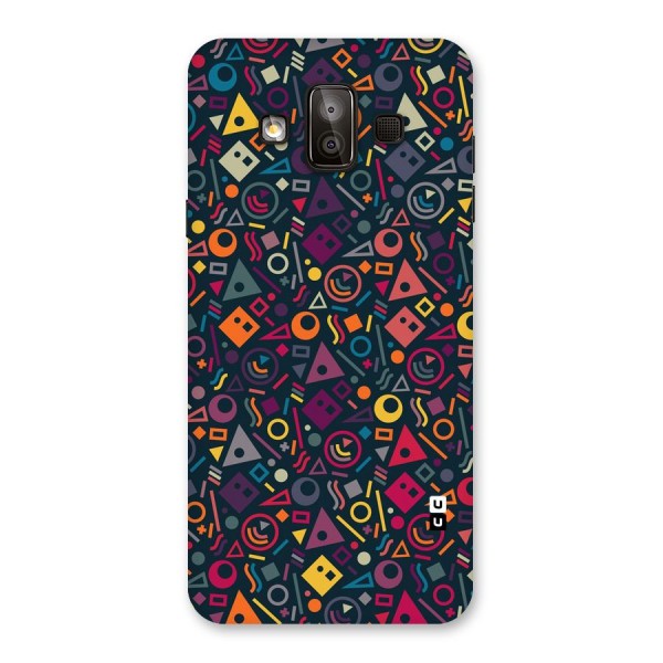 Abstract Figures Back Case for Galaxy J7 Duo