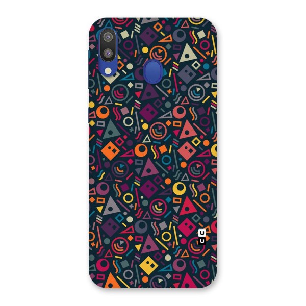 Abstract Figures Back Case for Galaxy M20