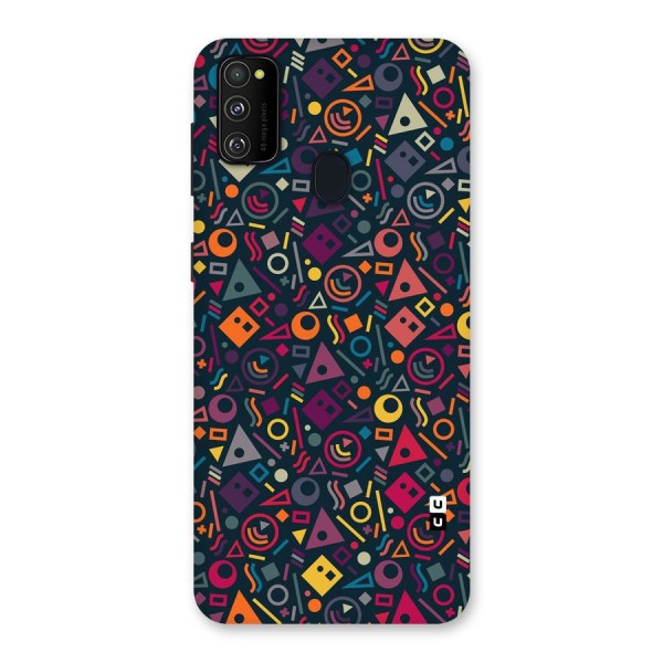 Abstract Figures Back Case for Galaxy M21