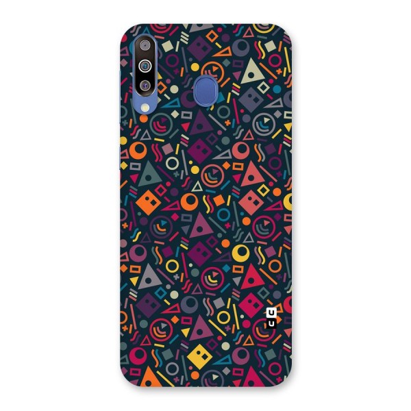 Abstract Figures Back Case for Galaxy M30