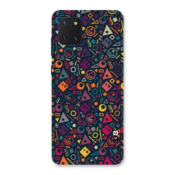 Abstract Figures Back Case for Galaxy Note 10 Lite