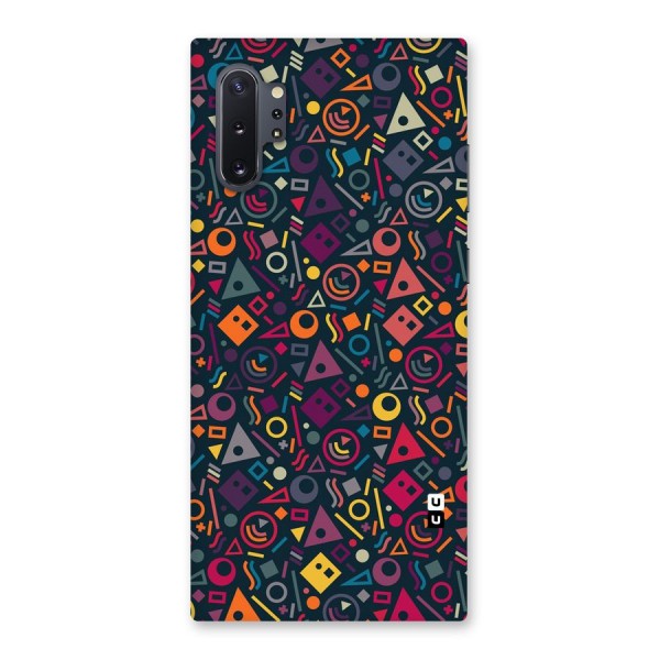 Abstract Figures Back Case for Galaxy Note 10 Plus