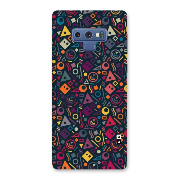 Abstract Figures Back Case for Galaxy Note 9