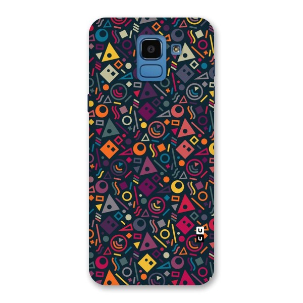 Abstract Figures Back Case for Galaxy On6