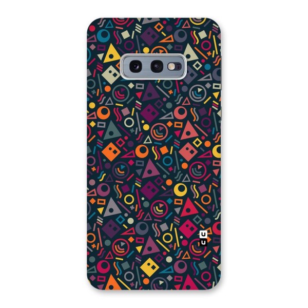 Abstract Figures Back Case for Galaxy S10e