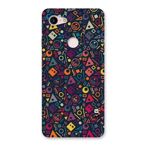 Abstract Figures Back Case for Google Pixel 3 XL