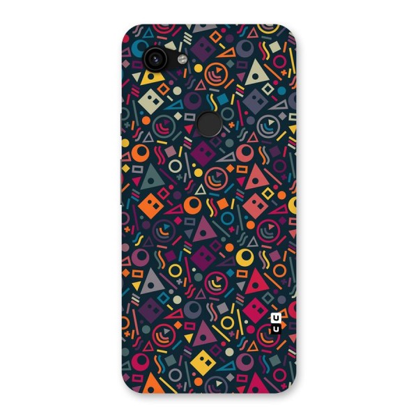 Abstract Figures Back Case for Google Pixel 3a XL