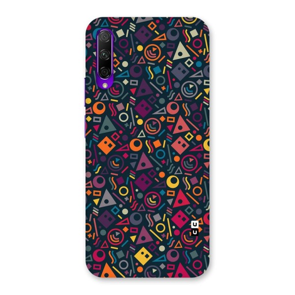 Abstract Figures Back Case for Honor 9X Pro